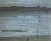 James Mcneill Whistler, nocturne blue and silver chelsea